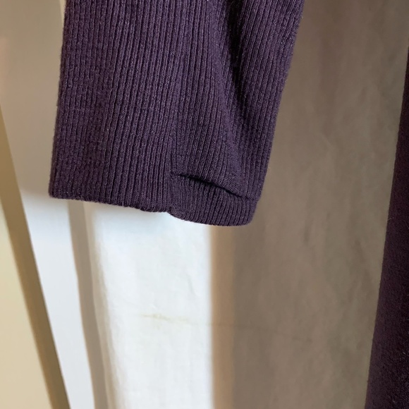 Athleta 'Coaster Luxe Sweatshirt Dress' in dark purple - Picture 6 of 11